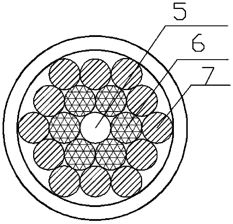 Optical fiber sensor and method for measuring multiple parameters of air compressor fluid