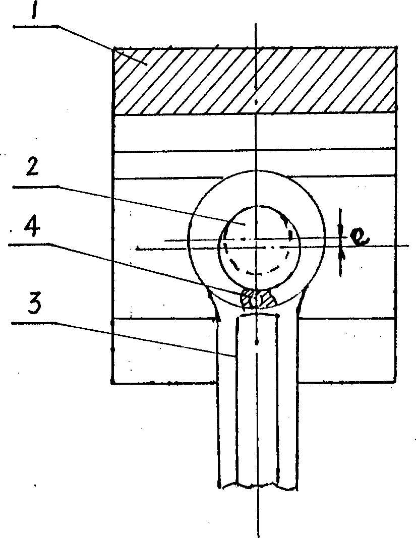 Method and crank-connecting rod mechanism for full constant-volume combustion of IC engine