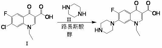 Chemical preparation method of norfloxacin