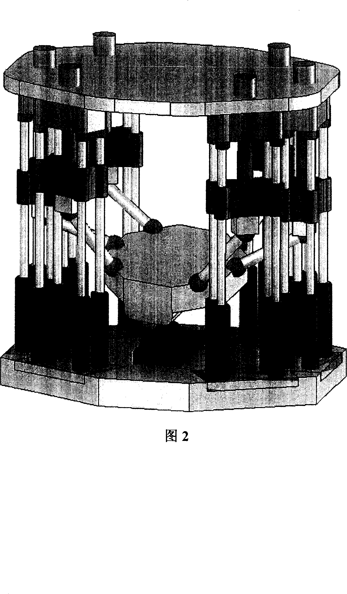 Six-dimensional parallel forging press