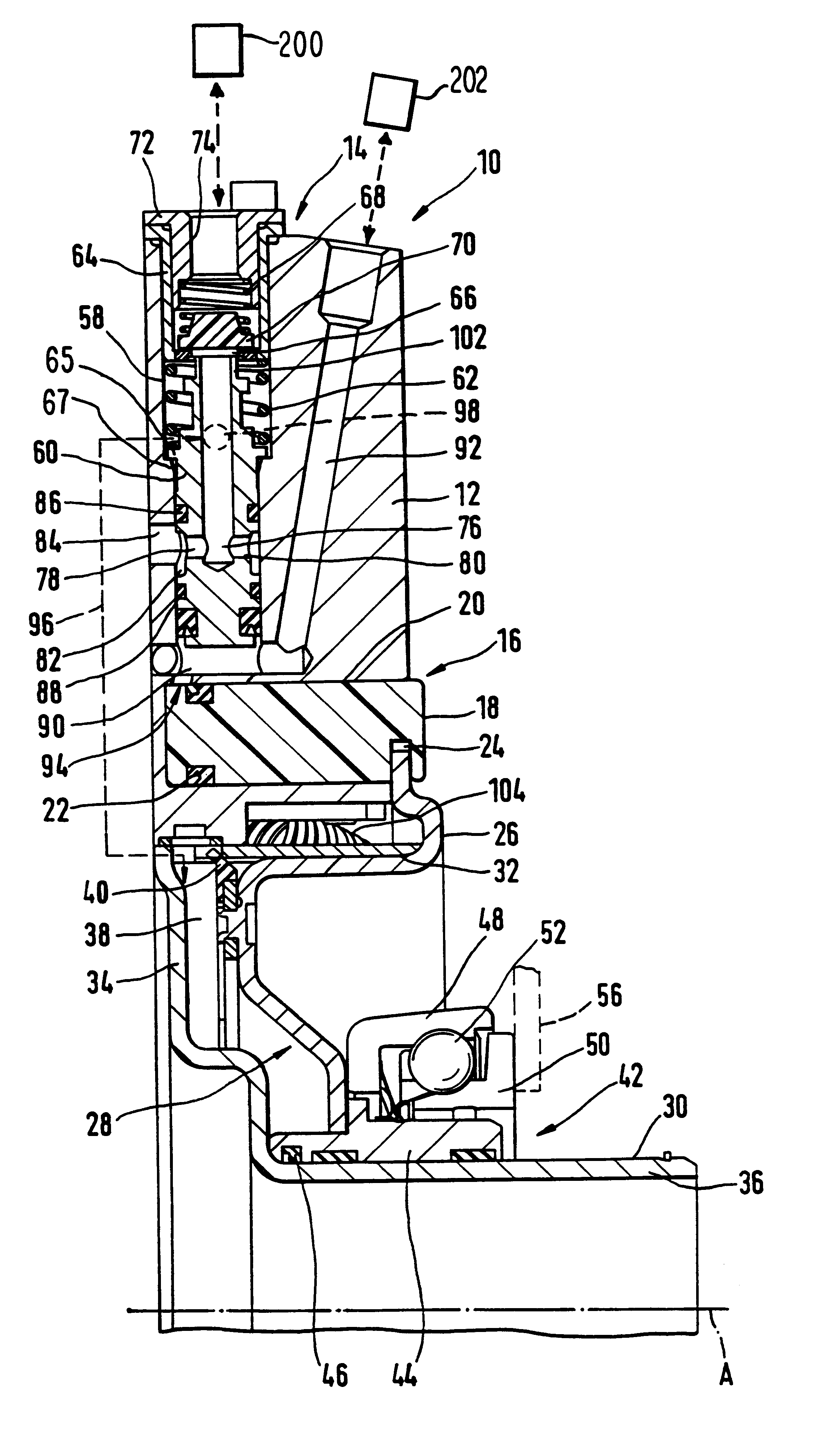Release mechanism for a motor vehicle friction clutch