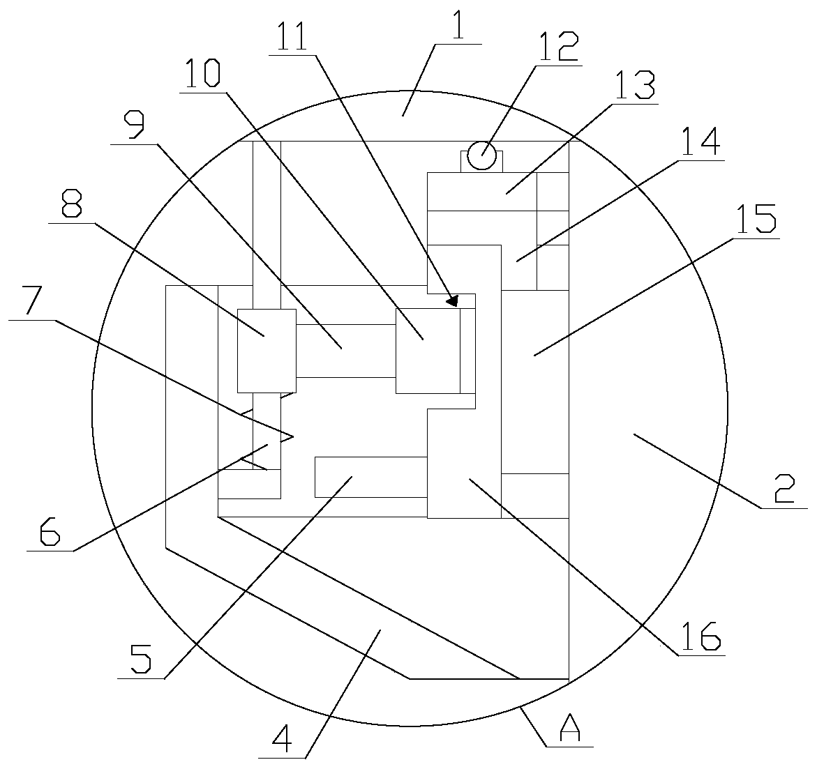 Clean type digital-controlled drilling machine having balance adjustment function