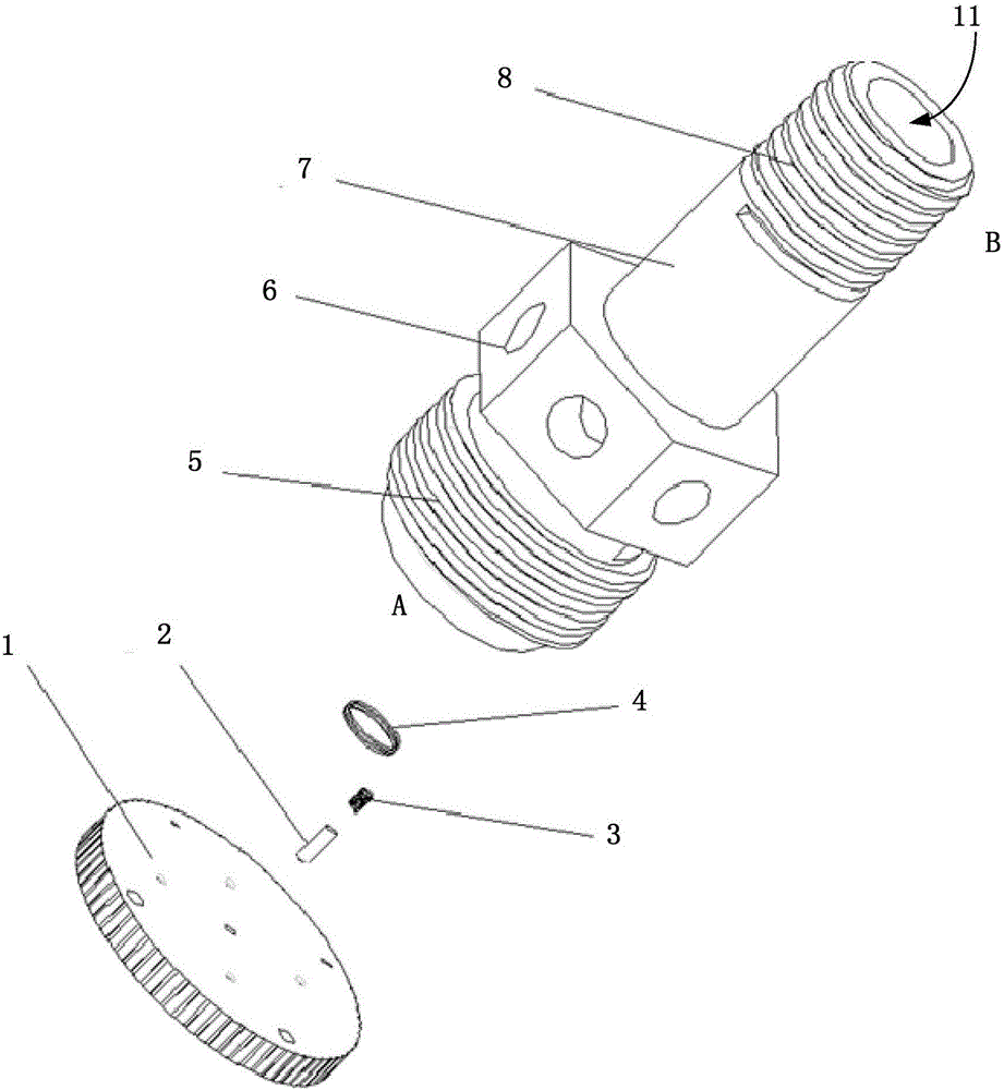 Gas nozzle and burner