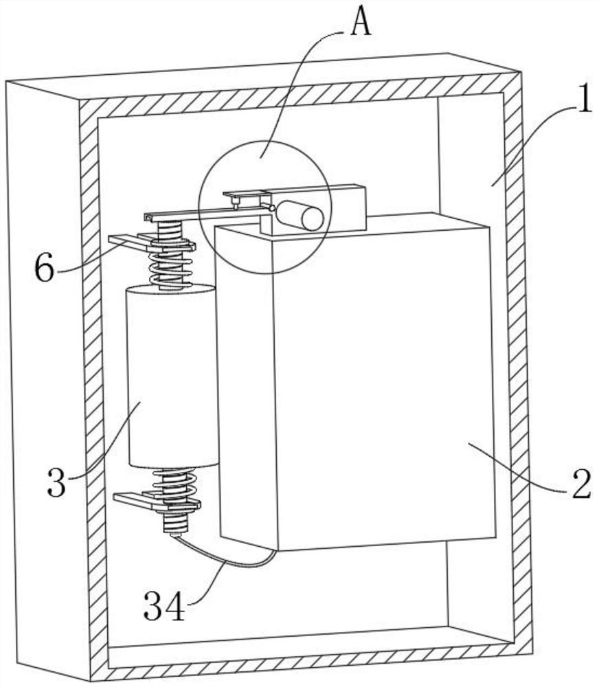 Auxiliary protection device for switching overvoltage of shunt reactor and use method