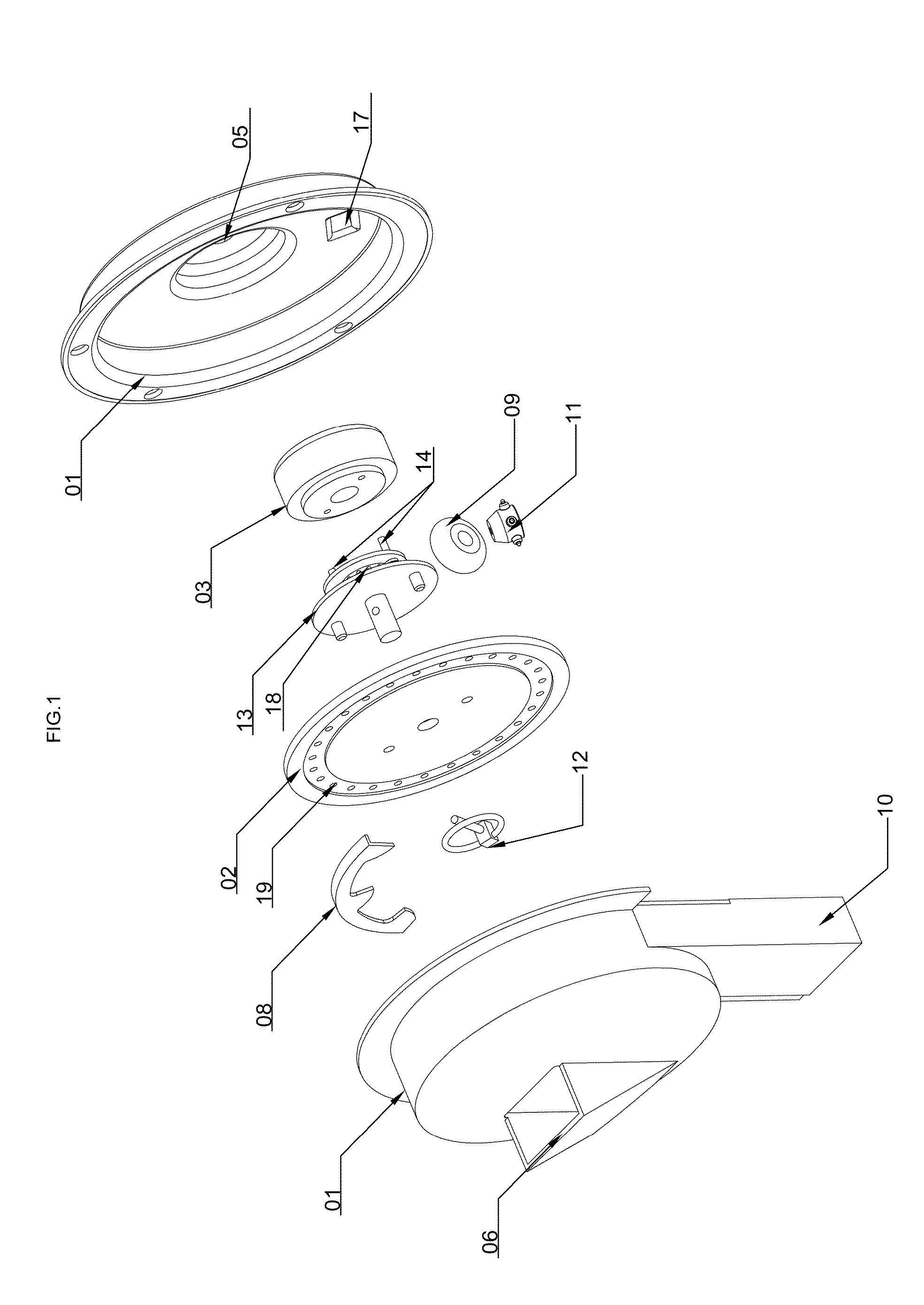 Direct drive seed metering device