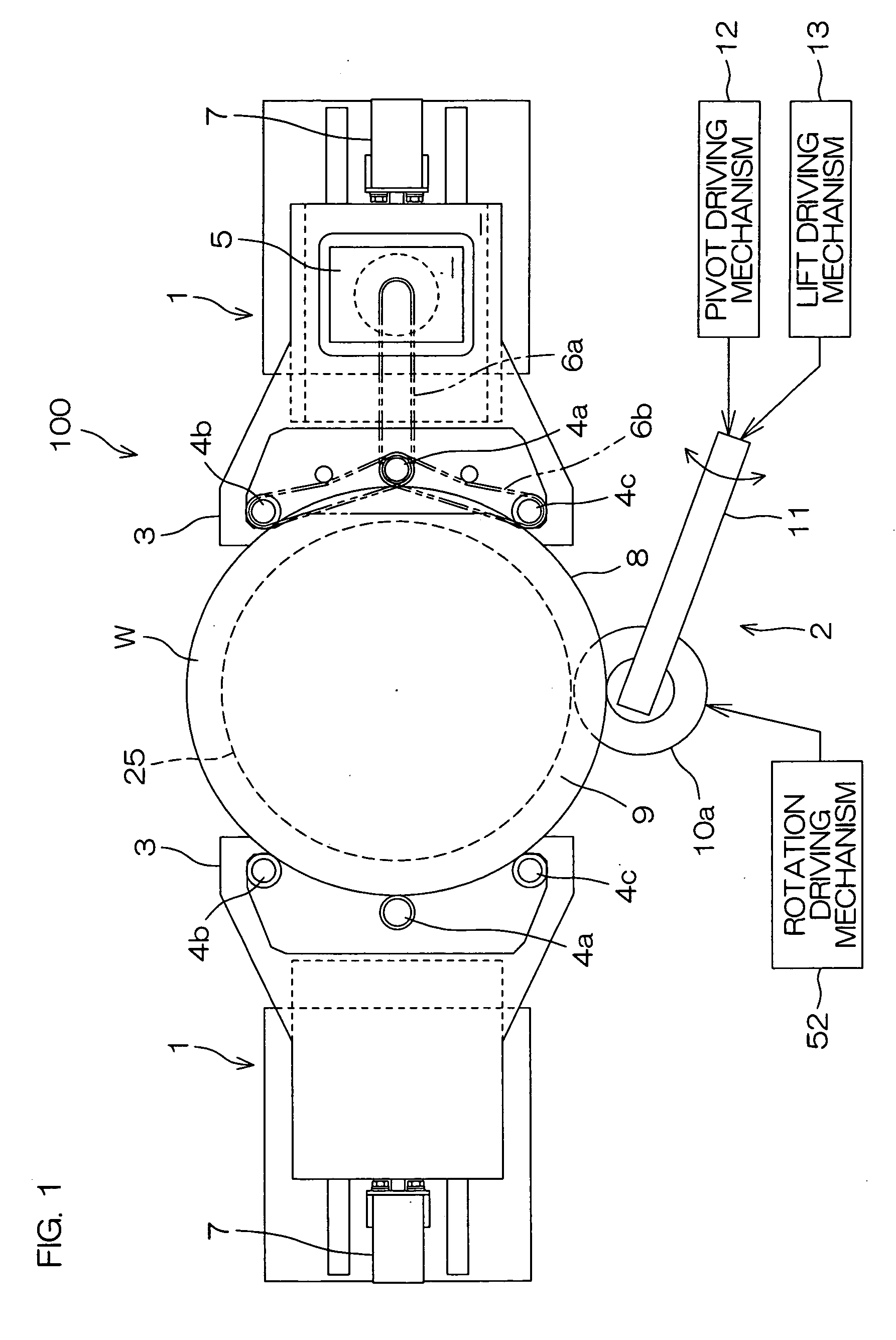 Substrate cleaning brush, and substrate treatment apparatus and substrate treatment method using the same