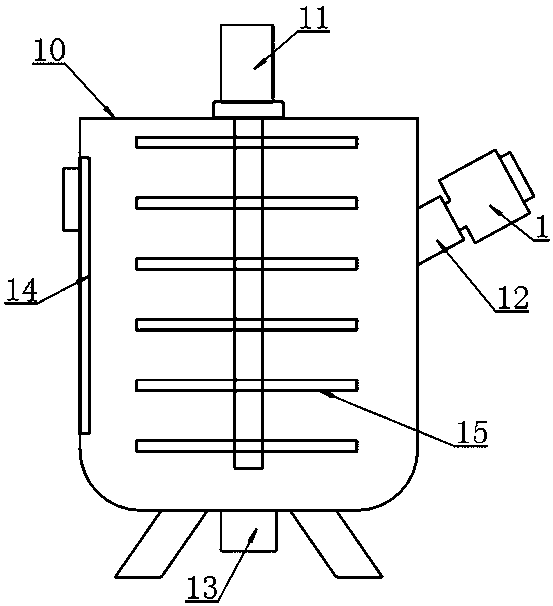 Visible light response type photocatalyst, preparation method and production equipment thereof