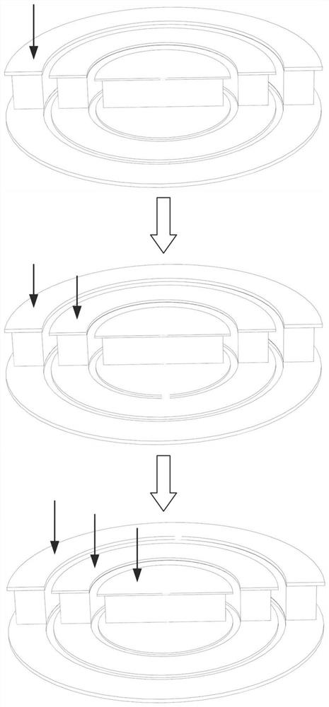 A pressure sensor with high sensitivity and wide range