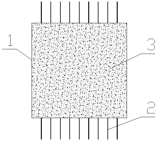 Method for overlapping non-supported bottom of fabricated shear wall structure