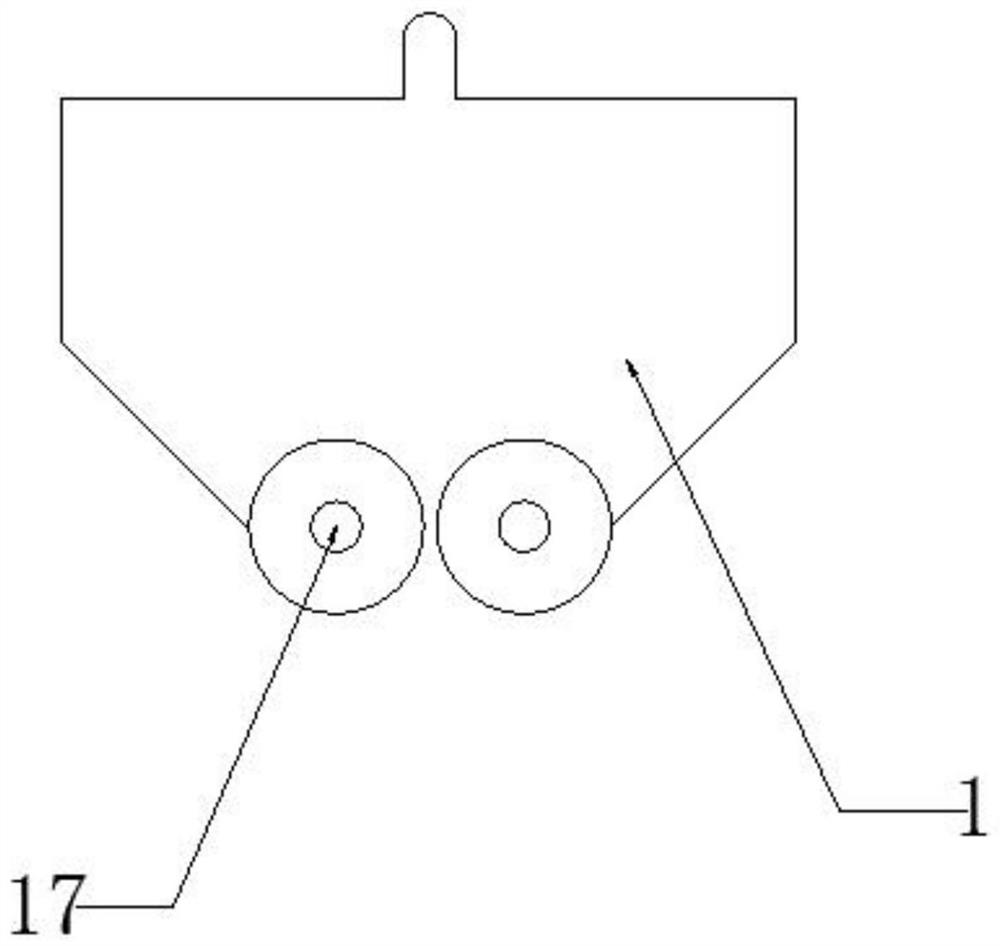 A screening device for production of modified PP particles and its application method