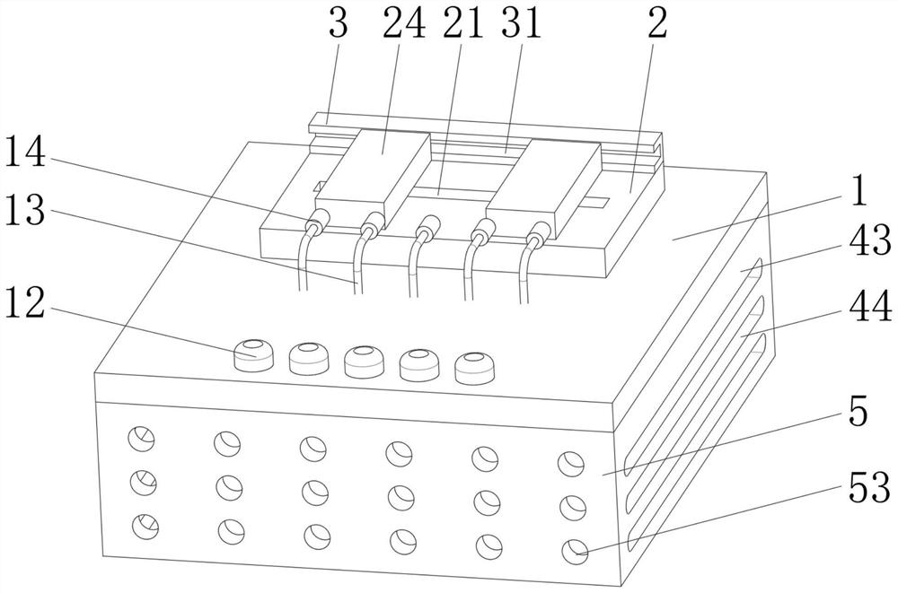 Electronic component teaching test board