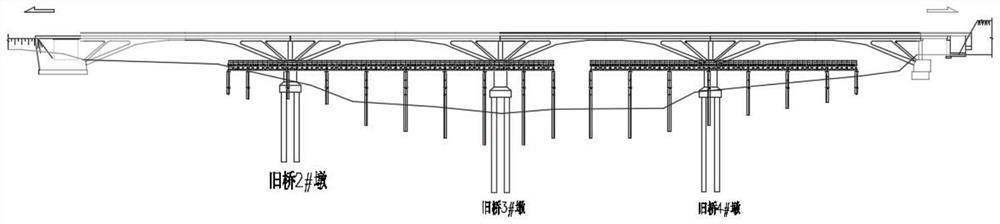 Unbalance-load-free quick dismantling method for multi-span concrete rigid frame arch bridge
