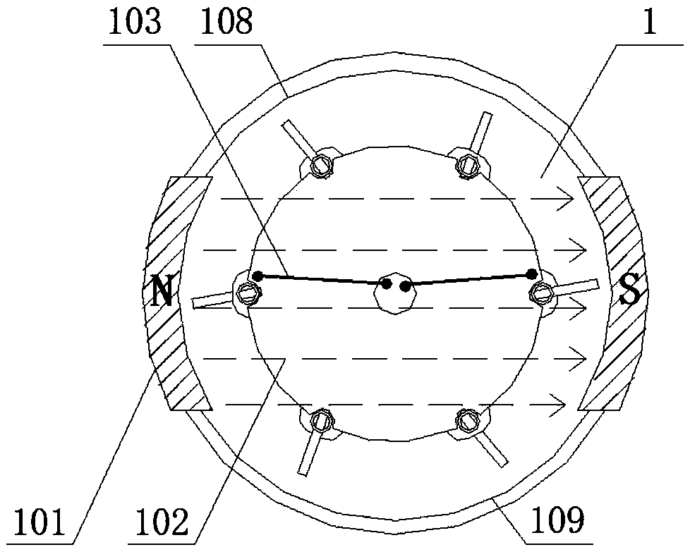 Transmission shaft monitoring device and threshing drum shaft monitoring device