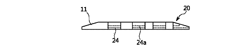 Movable rumble strip device