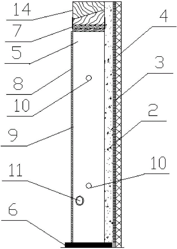 Gob-side entry retaining roadside support system and construction method thereof