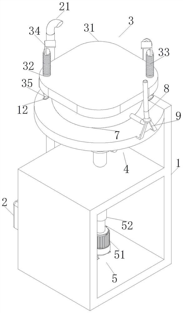 Equipment for improving preheating efficiency of cylinder body before welding