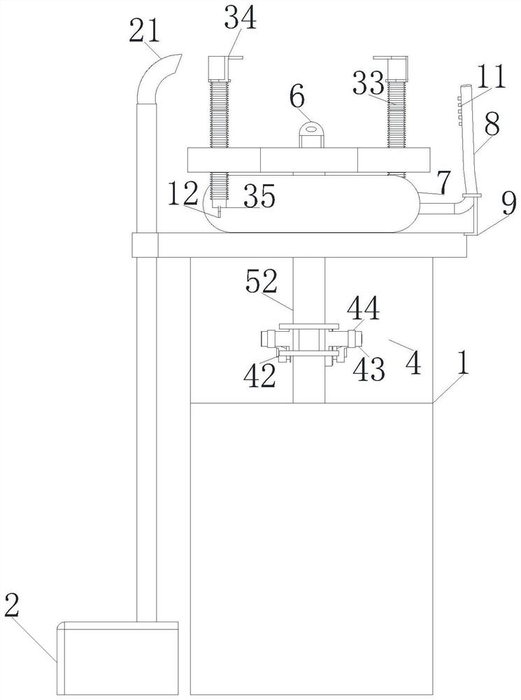 Equipment for improving preheating efficiency of cylinder body before welding