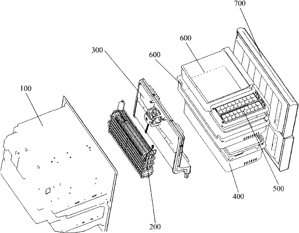 Air duct system of a refrigerator and its compartment