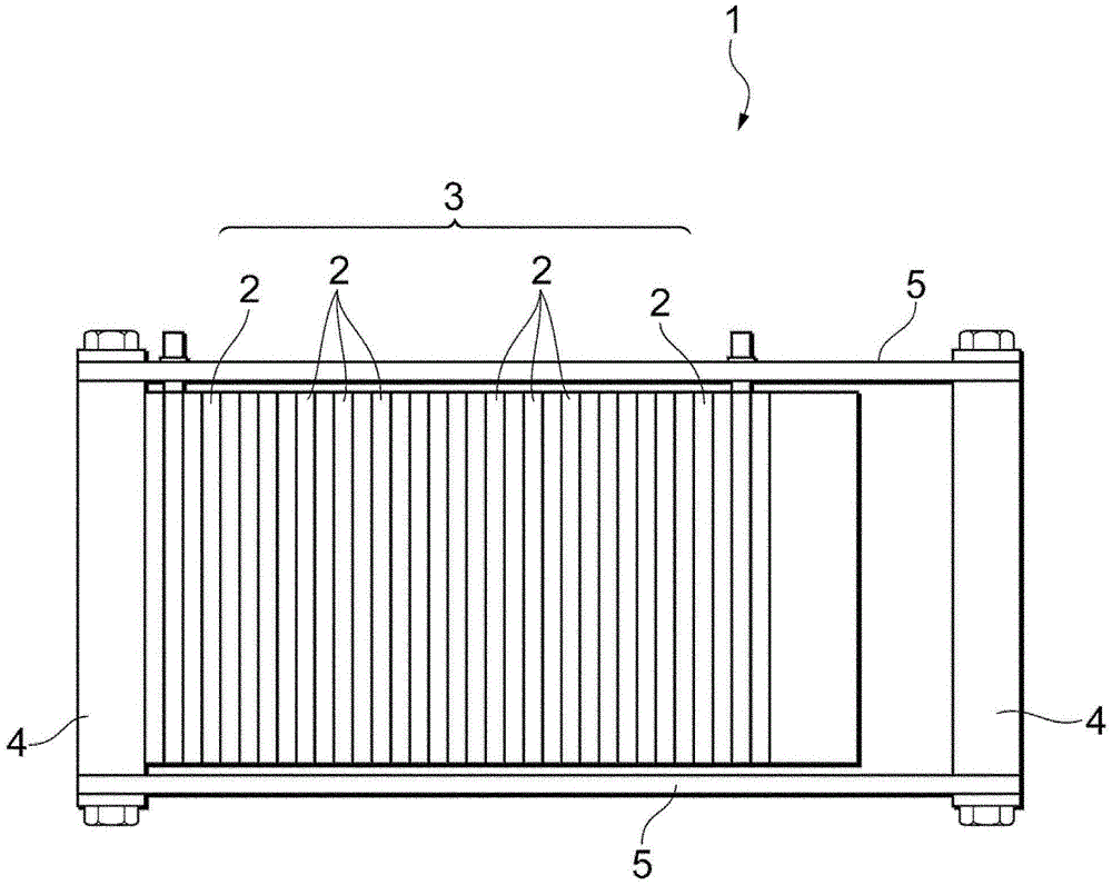 Fuel cell separator, fuel cell and fuel cell battery