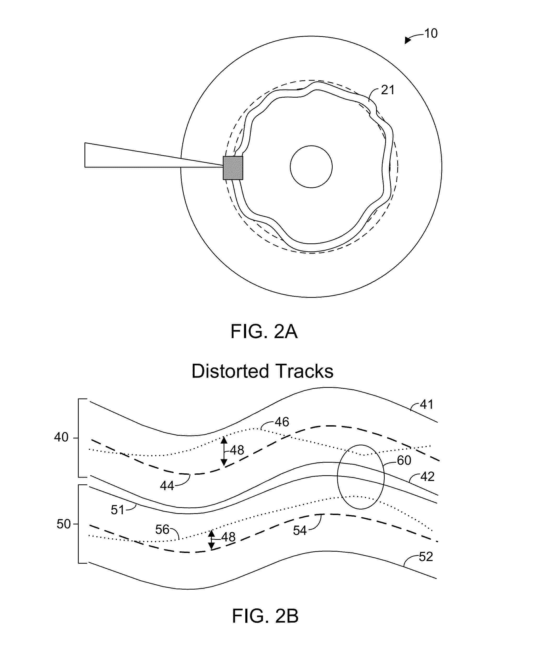 Method of compensating for repeatable runout error