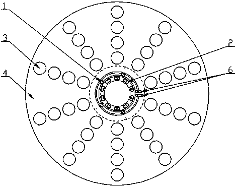 Diatom growth variable research system based on circular diatom cultivation shelf