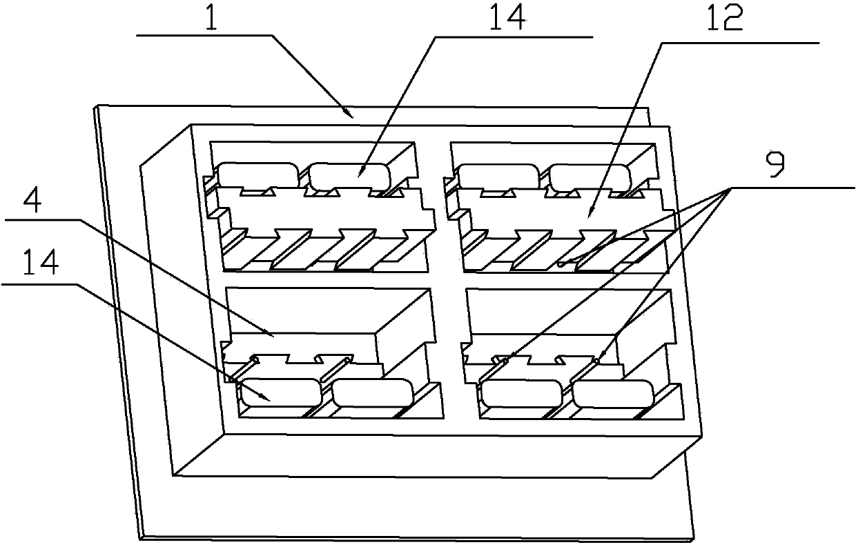 Self-insulation building block molding machine and production method thereof