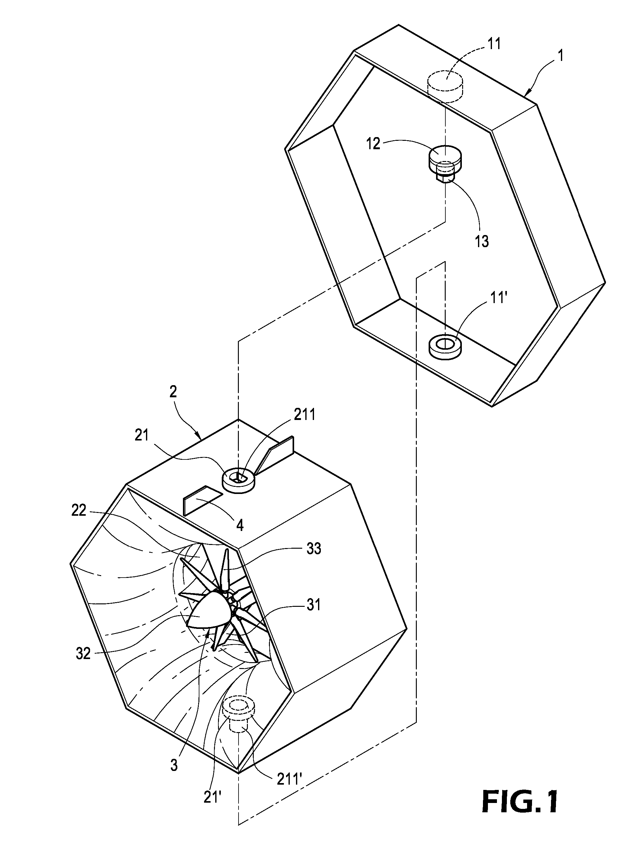 Wind Guiding Hood Structure For Wind Power Generation