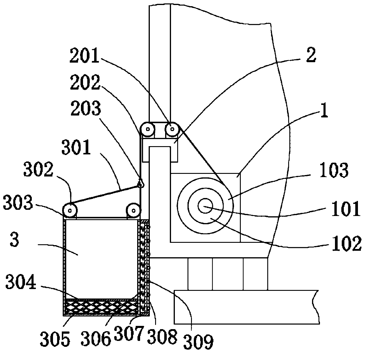 Emergency escape equipment for rail transit vehicle