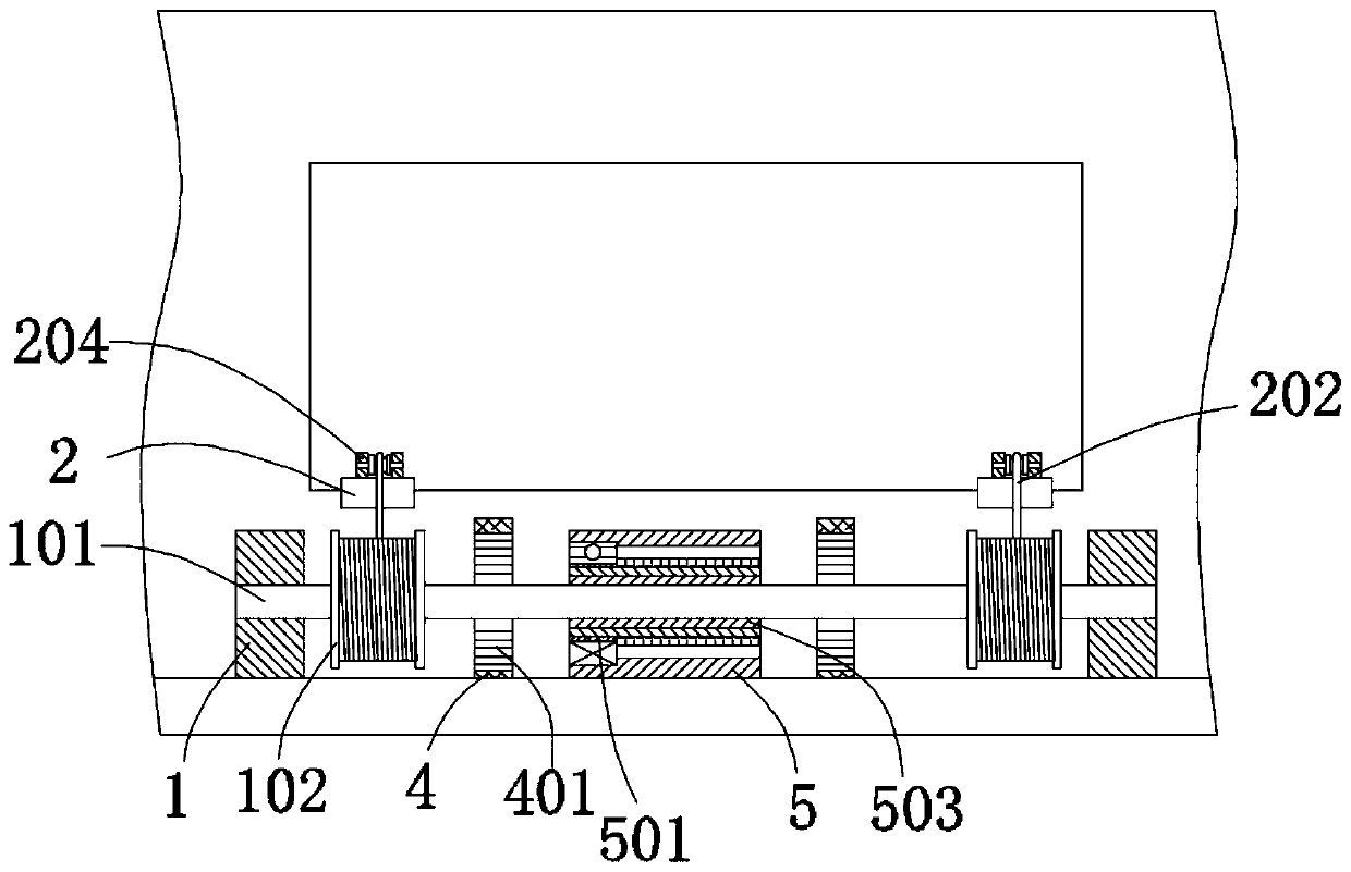 Emergency escape equipment for rail transit vehicle