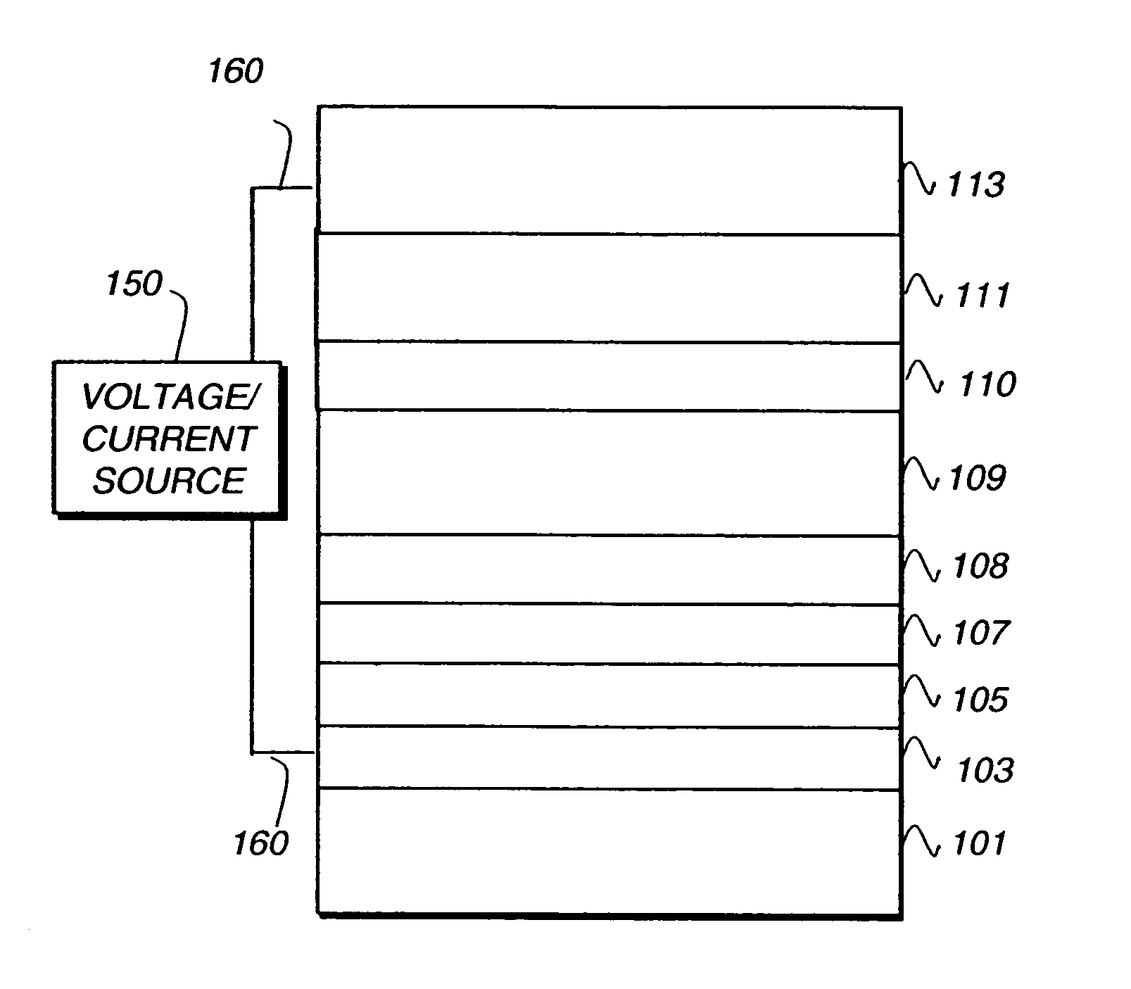 Light-emitting device containing bis-phosphineoxide compound