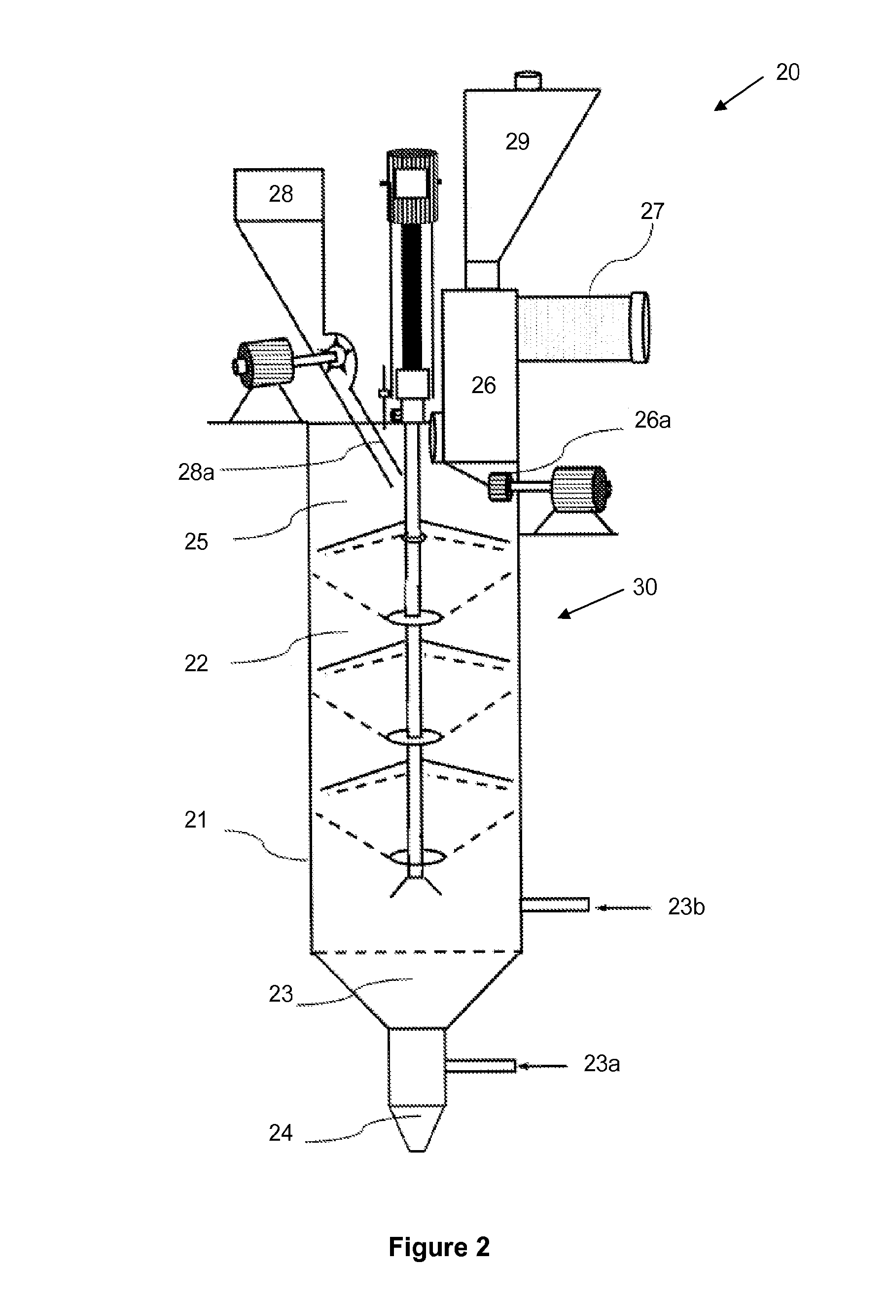 Method of gasifying carbonaceous material and a gasification system