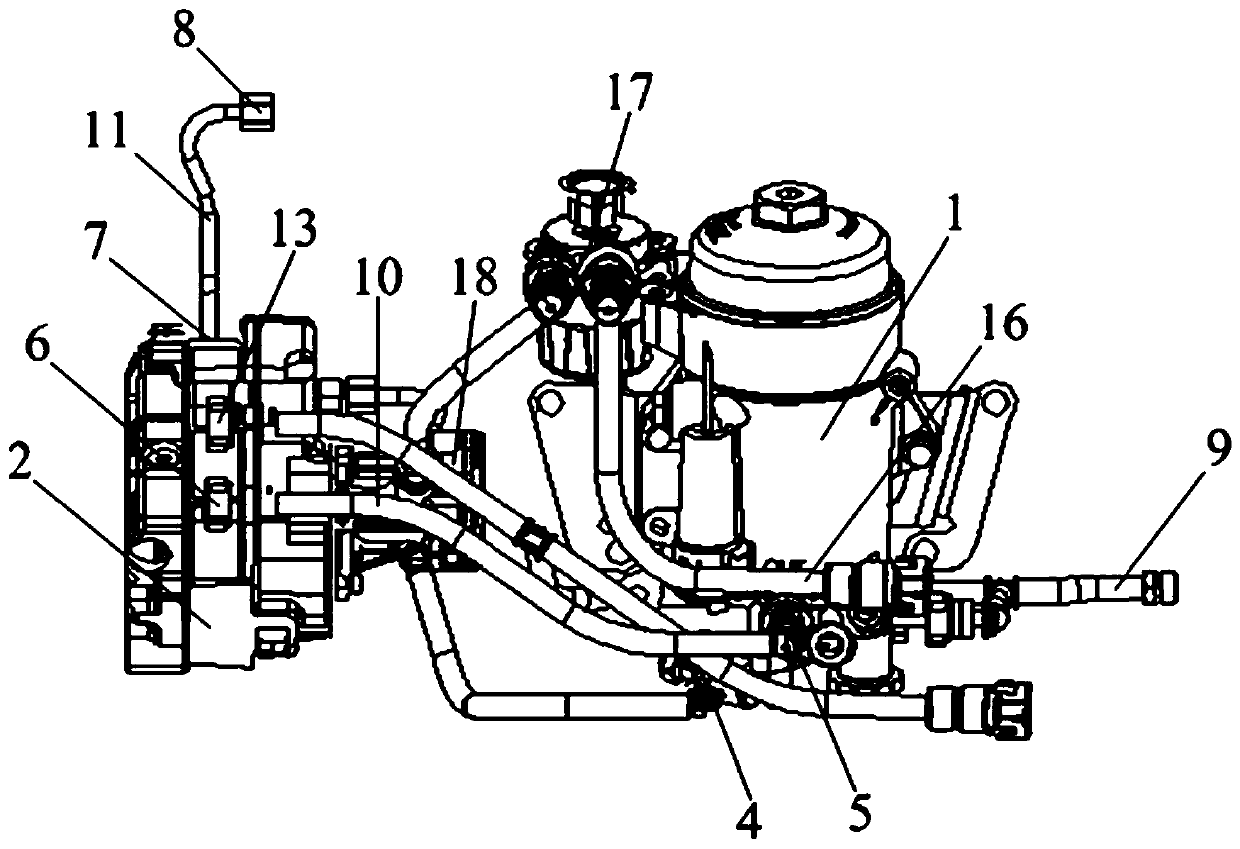 an engine fuel system