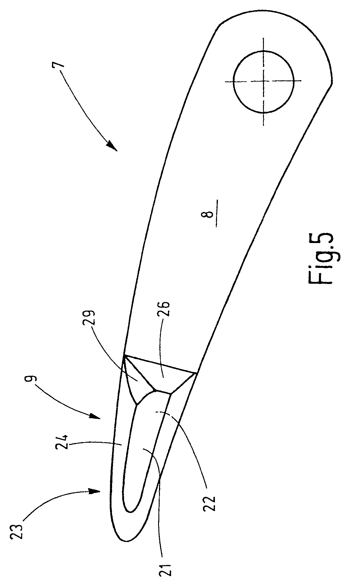 Latch needle for a loop-forming textile