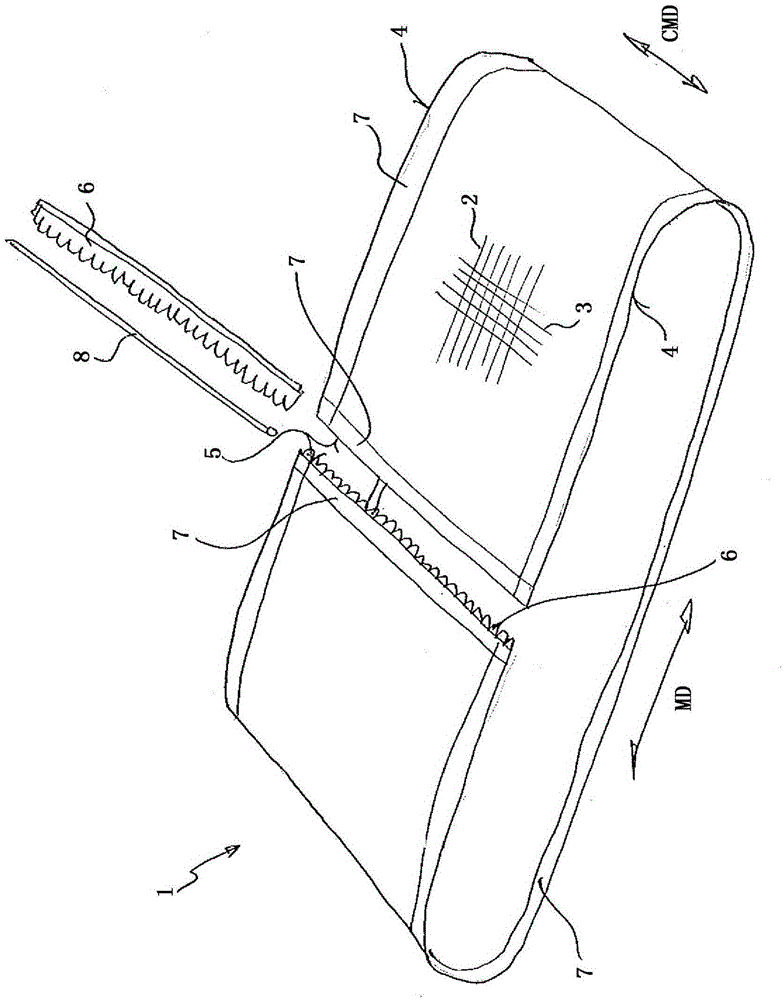 Clothing and method for producing a clothing
