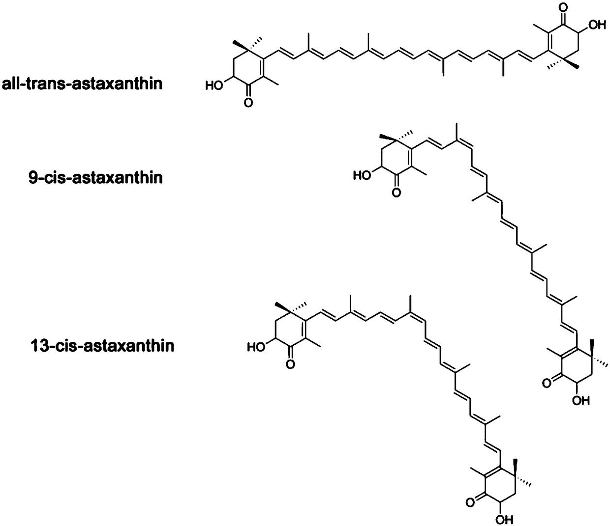 Method for efficiently and rapidly preparing free astaxanthin