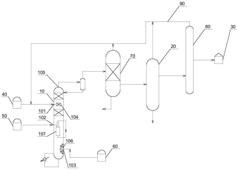 Formic acid micro-interface preparation system and method thereof