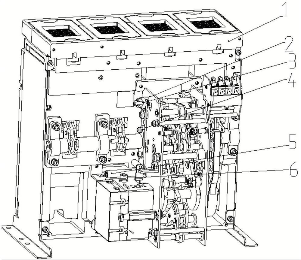 Remote opening mechanism of circuit breaker
