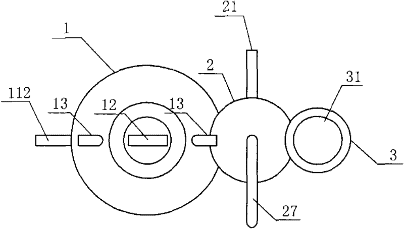 A buried infiltration water treatment device and a water treatment method using the device