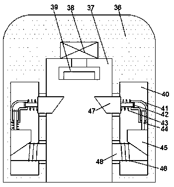 Electric quantity load detection device after waste storage battery recovery