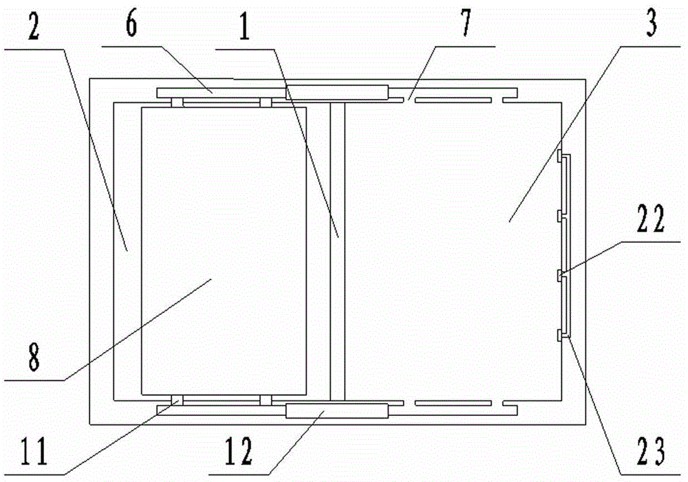 Automatic sand bath cleaning device