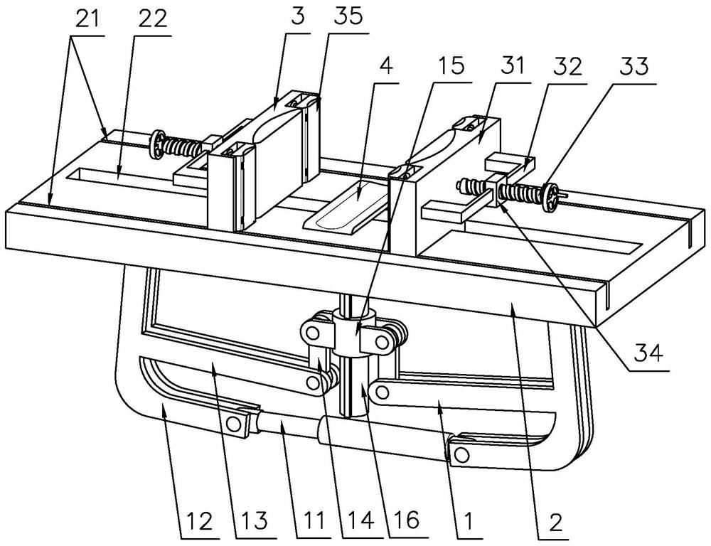 Head fixing support used for brain tumor radiotherapy