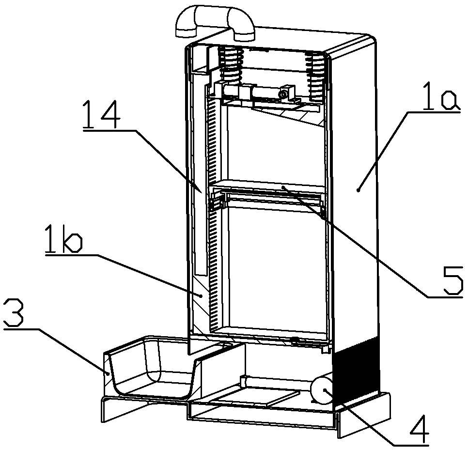 Pet food feeding and water feeding device