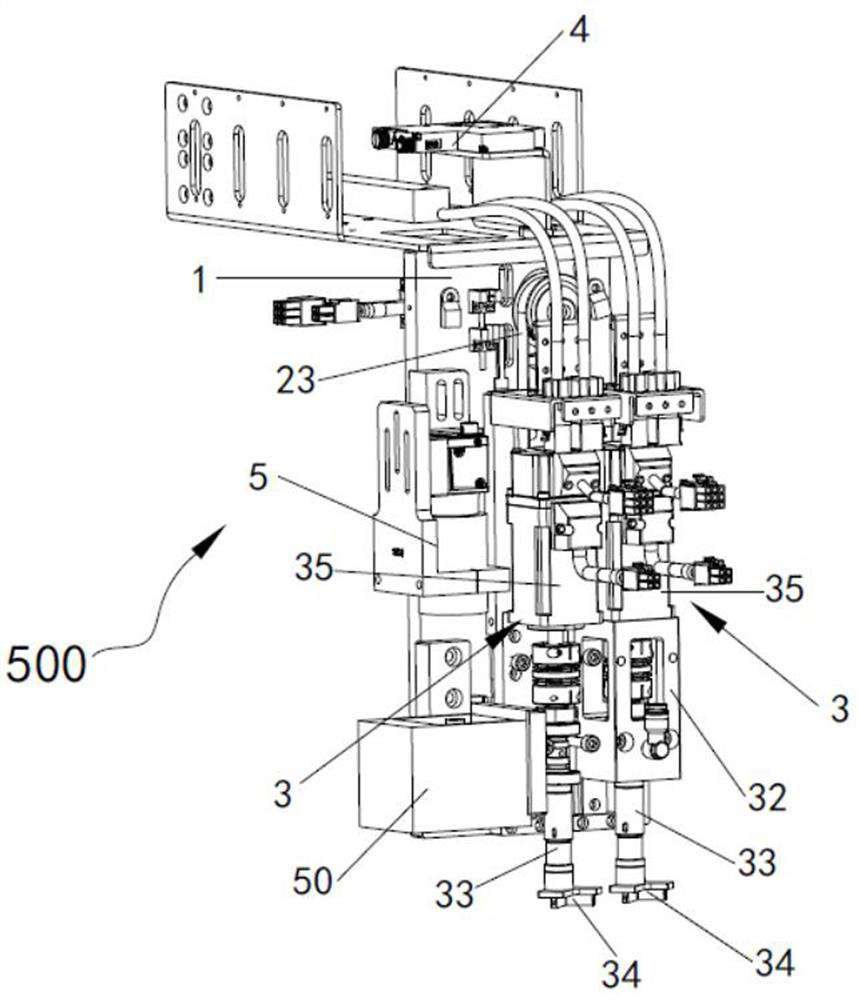 Double-station automatic labeling method