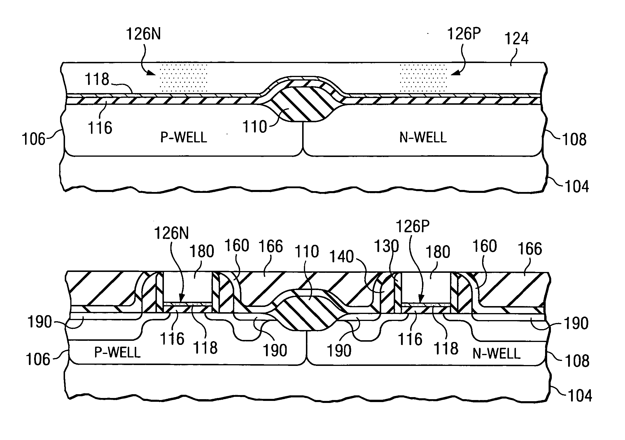 Transistors, integrated circuits, systems, and processes of manufacture with improved work function modulation