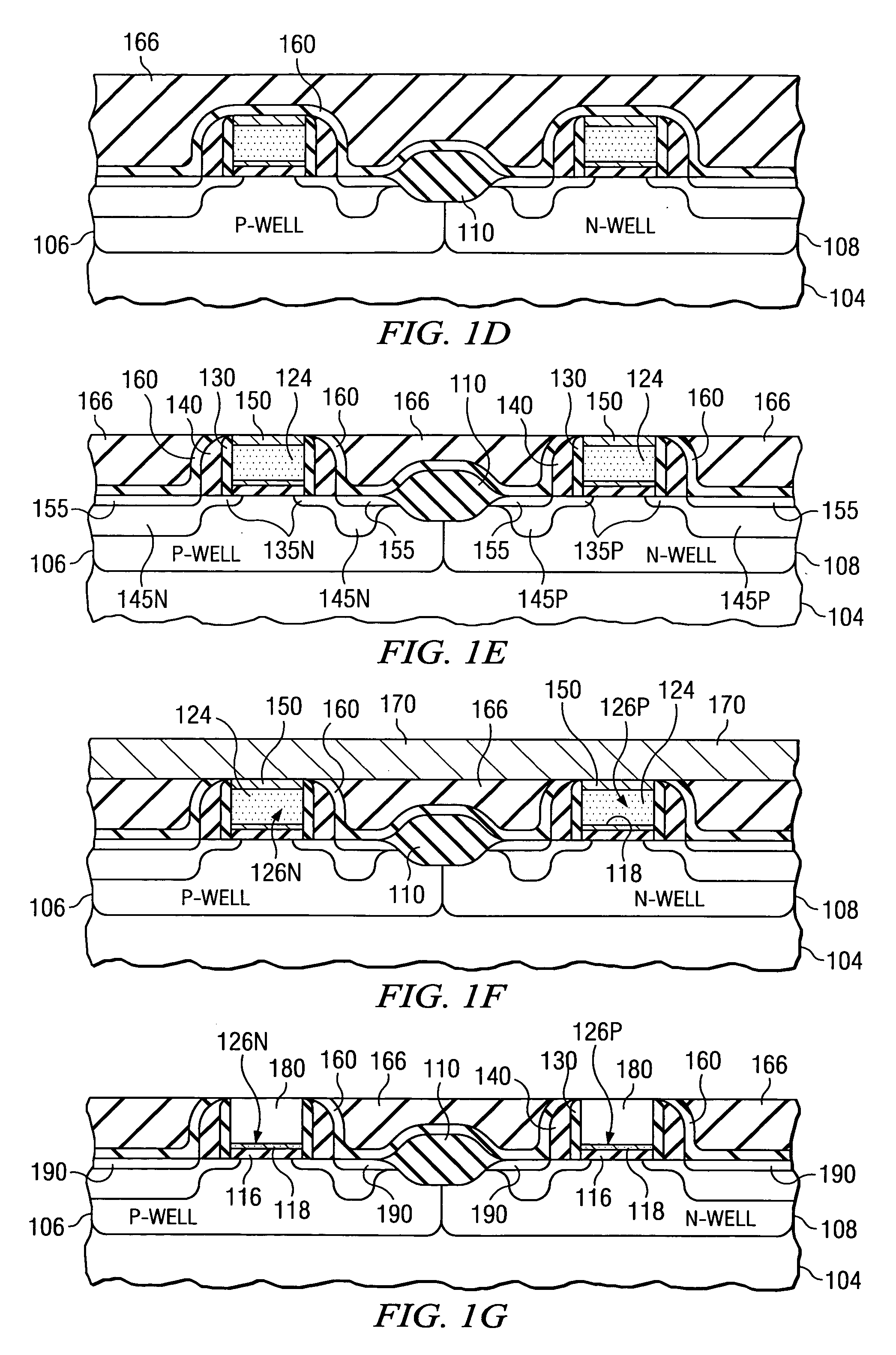 Transistors, integrated circuits, systems, and processes of manufacture with improved work function modulation