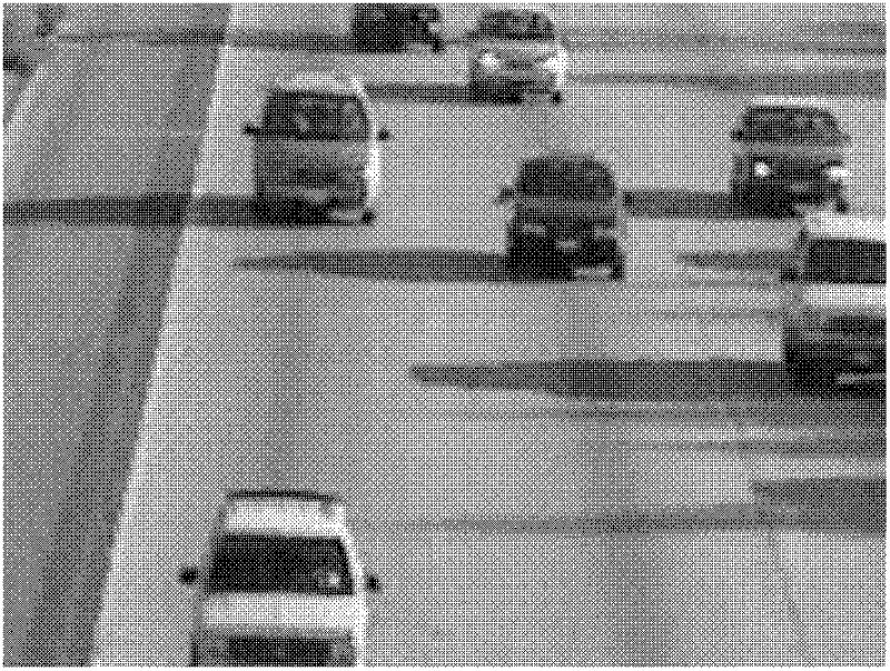 Background reconstruction method based on gray extremum