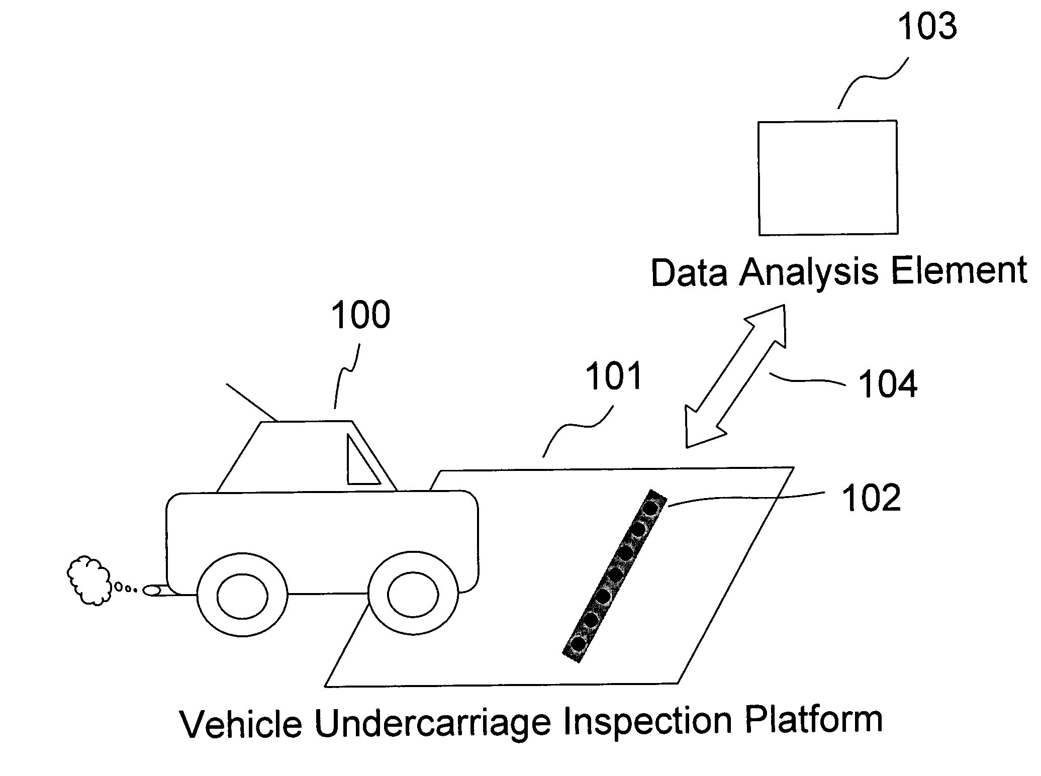 Mobile under vehicle inspection system