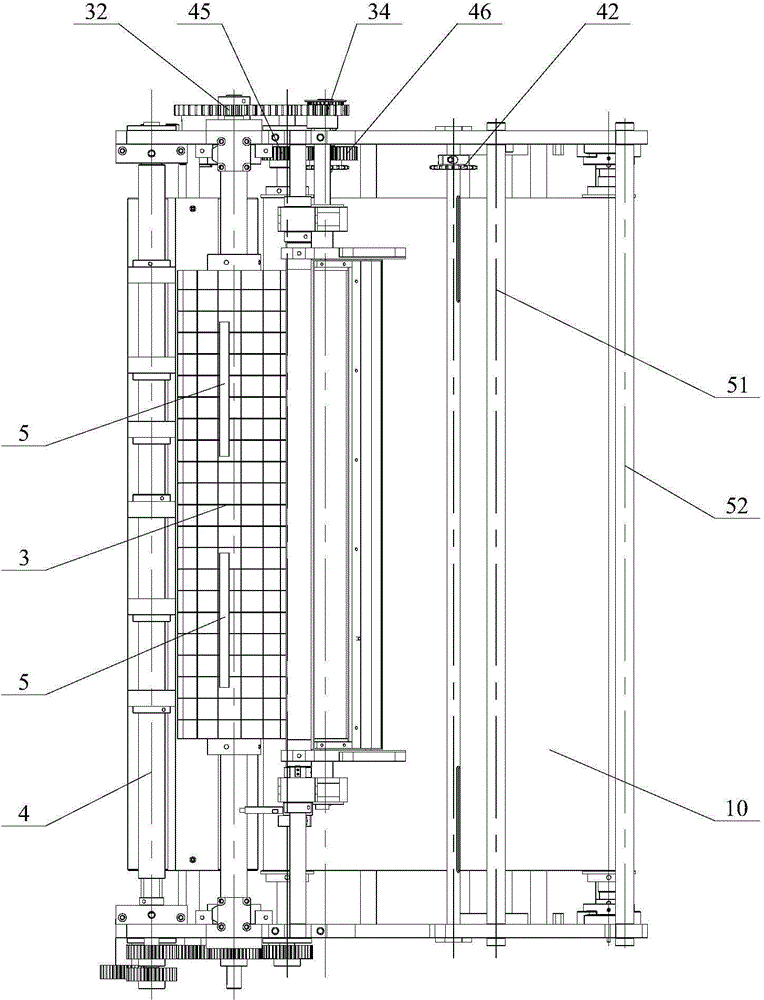 Carry bag machine and automatic head card gluing device thereof