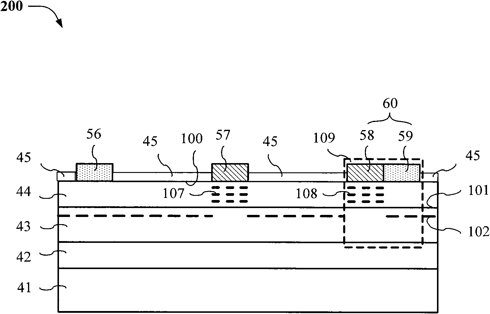 Transistors and rectifiers utilizing hybrid electrodes and methods of fabricating the same