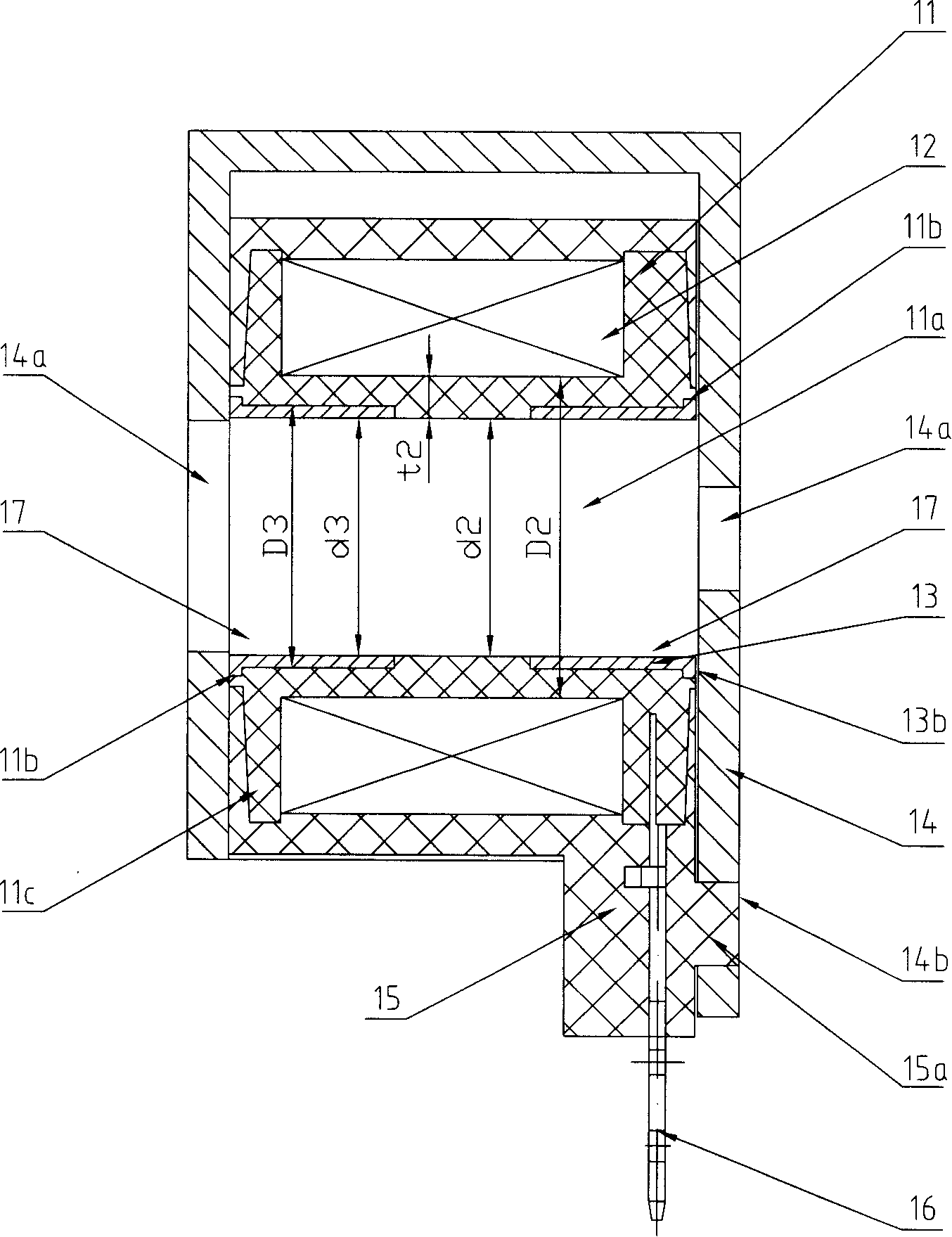 Electromagnetic coil for solenoid valve